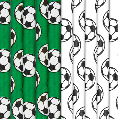 šiaudeliai futbolo tema dekoracijos gimtadieniui dekoras