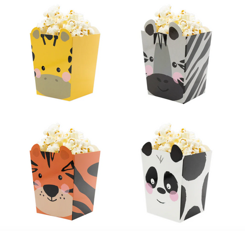 popkornu dezutes skanestams safari tema gimtadienis pirmas gimtadienis dekoracijos gyvunu tema